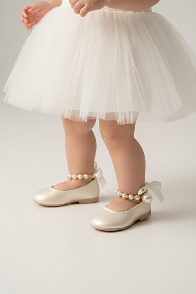 PATİK BEBE KIZ ÇOÇUK İNCİLİ BABET