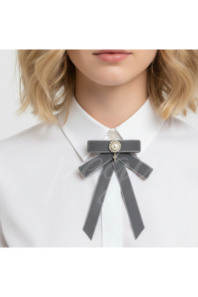 Pegu PEGUGRİ 2cm KADİFE LUX YAKA BROŞ , YAKA İĞNESİ