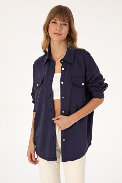 U.S. Polo Assn. Women's Plum Knitted Shirt 50309510-Vr074