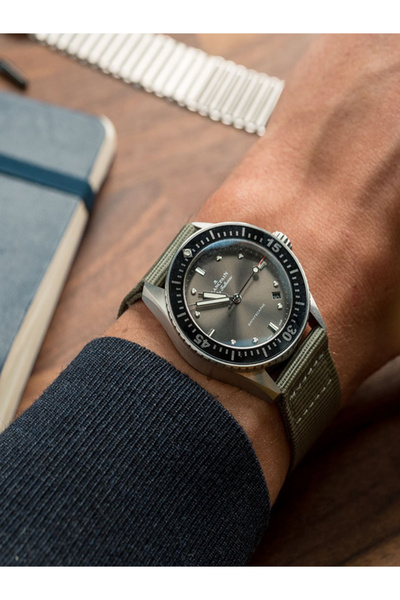 COBRA 18mm Fossil-Welder-Casio-Seiko-Omega-Armani Watch Compatible Nato Textile Fabric Watch Band Ntcft18