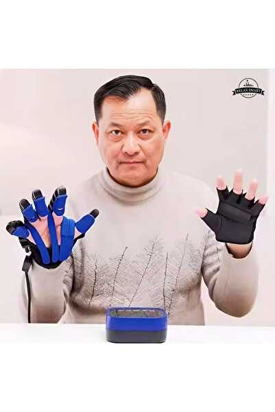 Relax Smart قفازات إعادة التأهيل الروبوتية - مدرب الأصابع للسكتة الدماغية واضطرابات اليد اليسار