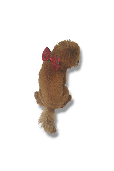 STE Ekose Desenli Ayarlanabilir Kedi Köpek Papyonu – Yılbaşı Temalı 3 Çıtçıtl...