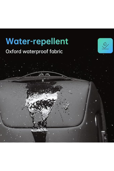 Zimtal Anti-Theft Waterproof Laptop Backpack with USB Charging Port, TSA Lock — Fits 15.6"