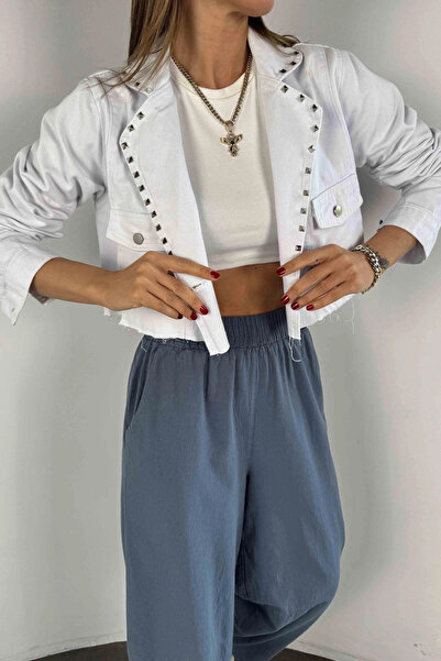 Lady Pixie Зимба Дизайн Дънки Къса Якета