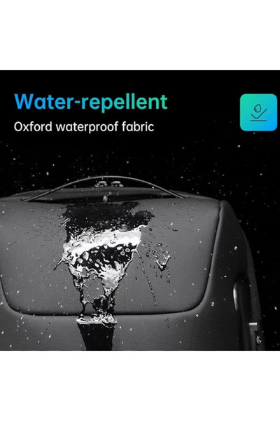 Zimtal Anti-Theft Waterproof Laptop Backpack with USB Charging Port and TSA Lock, Fits 15.6-inch