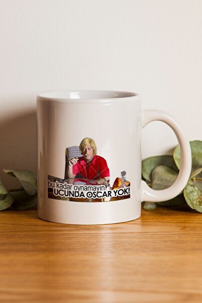 gavebutik كوب مطبوع عليه عبارة "لا تلعب كثيرًا بدون أوسكار" - هدية عيد الحب