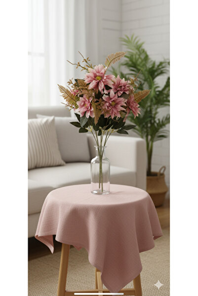 yapay çiçek evi 1 adet aranjmanli Pembe Çan Çiçeği Ev Dekor Saksi VAZO Çiçeği