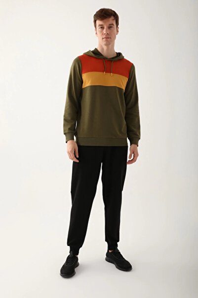 Arnetta Men's Green Long Sleeve Tracksuit Set - Promises Color