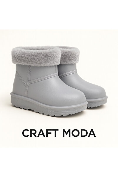 CRAFT MODA Αδιάβροχες χειμερινές μπότες με επένδυση από γούνα για μητέρα και παιδί – Συμβατό μοντέλο συνδυασμού