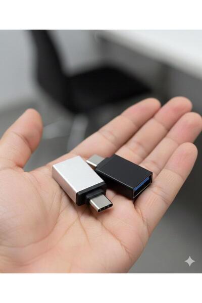 KTR TECH Type-c To Usb 3.0 (YÜKSEK HIZLI) Veri Aktarımı Otg Çevirici Dönüştürücü Adaptör Kutulu