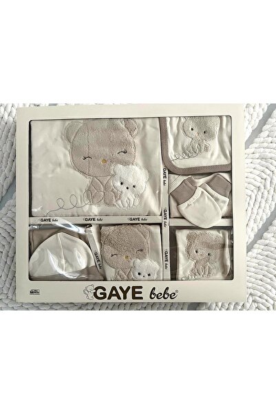 MİLAYS LİFE HOME COLLECTİON Set of 10 Organic Cotton Teddy Bears with Panda E...