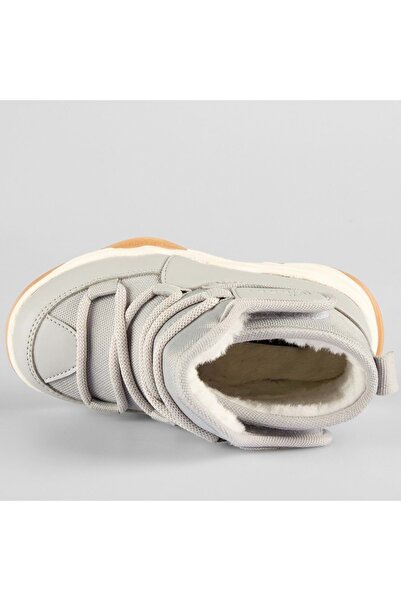 Vicco Bull Phylon Rubber Sole Ορθοπεδικές Παιδικές Μπότες Χιονιού ΓΚΡΙ
