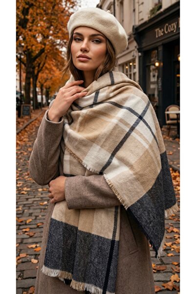 CAP BROS Ressam Beresi and Puffy Kaşkol Set Two-In-One