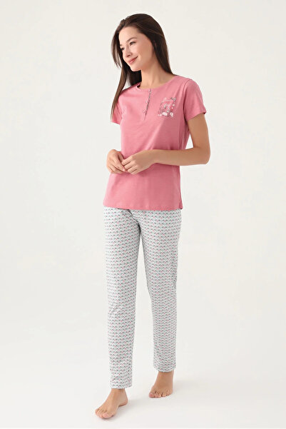 Arnetta ΓΥΝΑΙΚΕΙΟ ΣΕΤ ΔΙΠΛΟ - ΚΟΚΚΙΝΟ ΡΟΖ