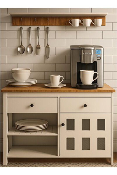 AGD خزانة وحدة التحكم في المطبخ وغرفة الطعام، وبوفيه، وطاولة بوفيه متعددة الأ...