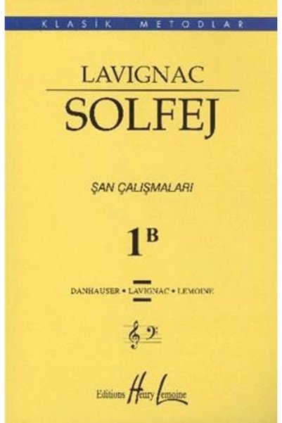 Lavignac Solfej 1B (Büyük Boy)