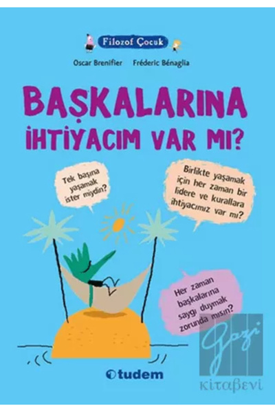 Tudem Yayınları الفتى الفيلسوف: هل أحتاج إلى الآخرين؟ أوسكار برينفيفر
