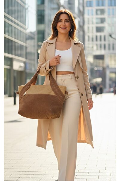 Life Süet Business El ve Omuz Çantası