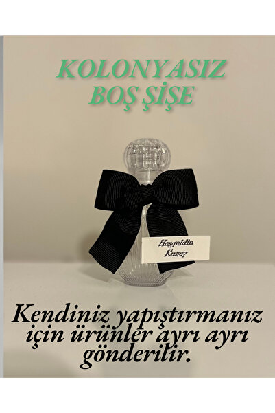 MayaArtDesign (40 ADET) Süslü İstiridye Boş Kolonya Şişesi Mika Plastik 40ml ...