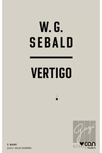 CAN Vertigo W. G. Sebald - W. G. Sebald
