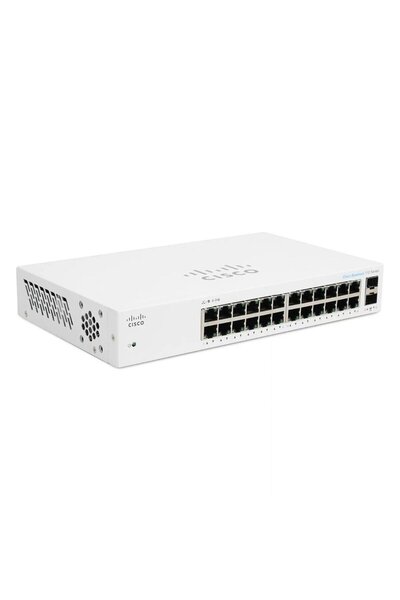Cisco SWITCH CISCO, Gigabit x 24, SFP x 2, rackabil, "CBS110-24T-EU" (timbru ...