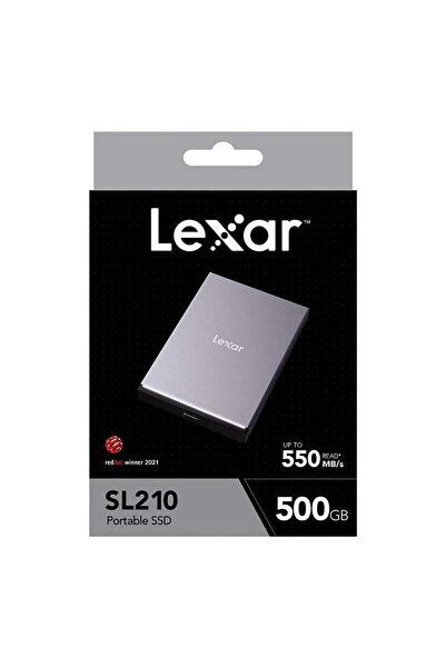Lexar SL210 500 GB Taşınabilir SSD Harddisk