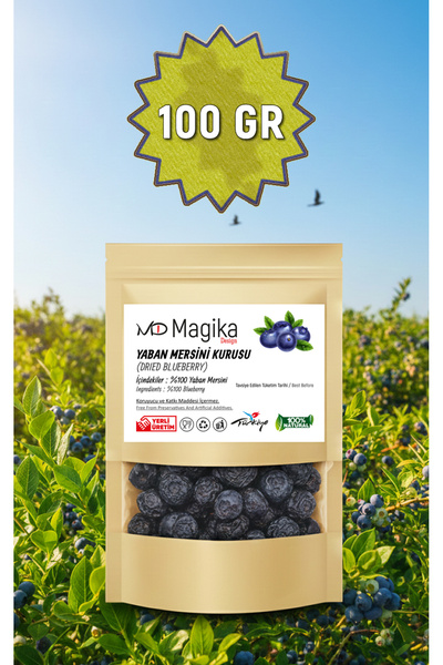 Magika Design Yaban Mersini Kurusu, Yerli Üretim, 100 GR - %100 Doğal, %100 T...
