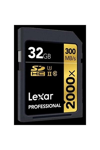 Lexar 32gb Professional 2000x Sdxc Uhs-ıı U3