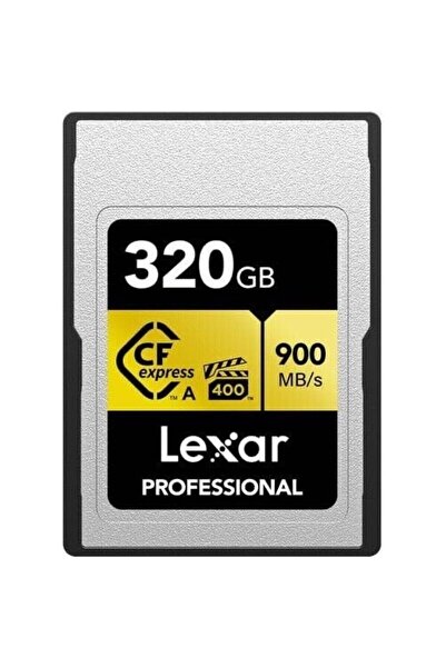 Lexar 320Gb Professional Cfexpress Type a Card Gold Series