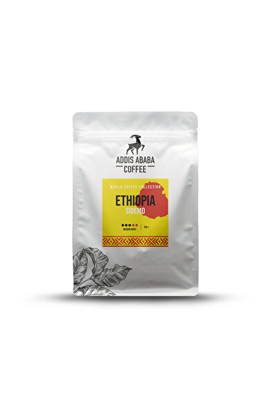 Addis Ababa Coffee Etiyopya Sidamo 250 Gr. Çekirdek, Filtre, Espresso Kahve