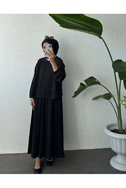 nizzell New Season Modal Fabric Suit with Double Skirt