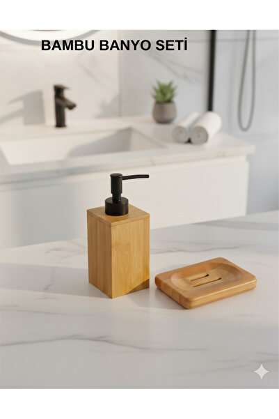 kamptek kamp teknolojisi Kamptek Ahşap Atolyesinden Mutfak Sıvı Sabunluk 100 ml Katı Sabunluk Set 2li