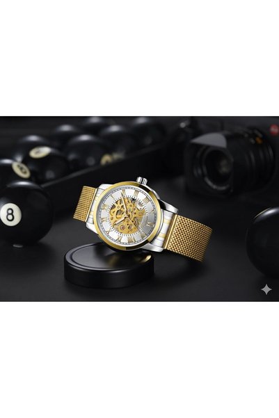 Sewor T-Winner Dual Color Mechanical Men's Wristwatch