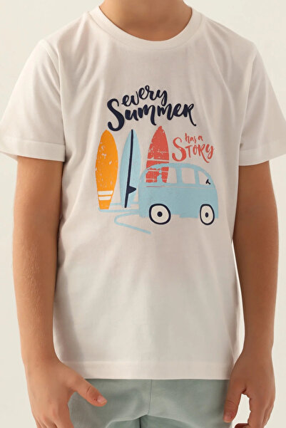 Rolypoly Men's child bermude set - cream