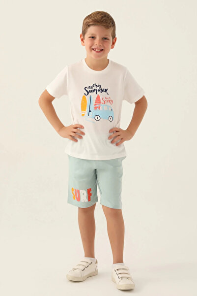 Rolypoly Men's child bermude set - cream