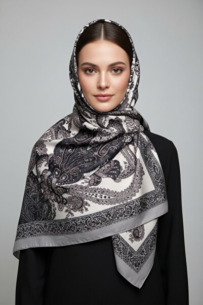 MİSS İPEK شال النبلاء المزخرف العثماني 180x70