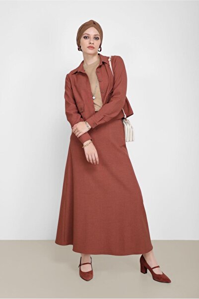 Alvina Σετ με δύο φούστες - Λεπτομέρεια με κουμπιά και τσέπες 42197