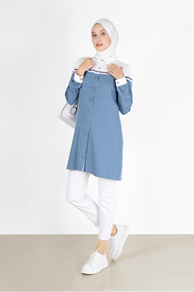 Alvina ΤΟΥΝΙΚ ΜΕ ΔΥΟ ΧΡΩΜΑΤΑ ΚΟΥΜΠΙΑ 42213