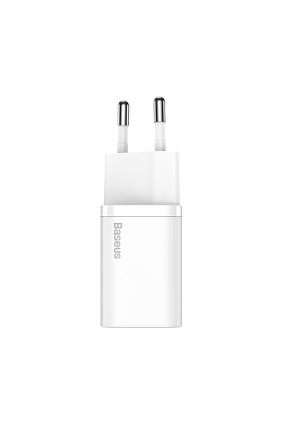 Baseus Încărcător de telefon, Baseus, 30 W, Alb