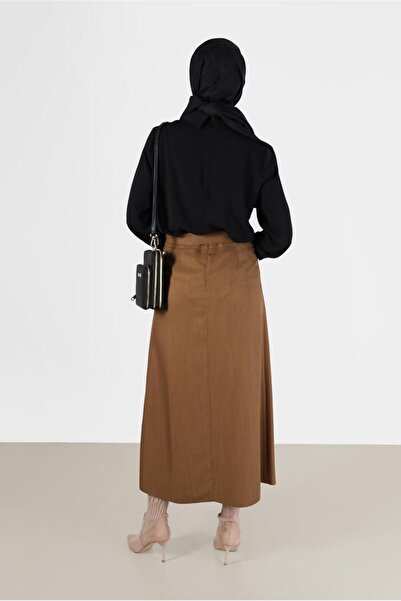 Alvina ZIPPERED BLUZ WITH FRONT SEAM DETAIL 42284