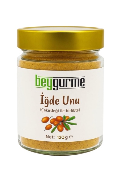 BEYGURME İğde Unu (ÇEKİRDEĞİ ILE BİRLİKTE) 120gr (PESTİSİT VE AFLATOKSİN ANALİZLİ)