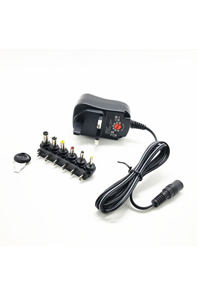 Generic 12V AC DC Power Supply Adaptor Black