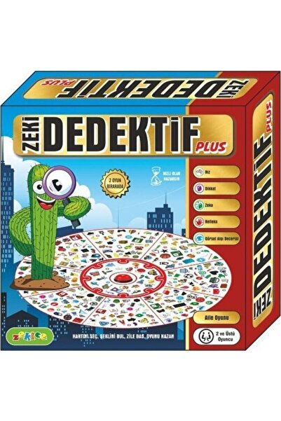 Genel Markalar Dedektif Oyunu Hız, Refleks, Dikkat Ve Zeka Oyunu Dedektif Kut...