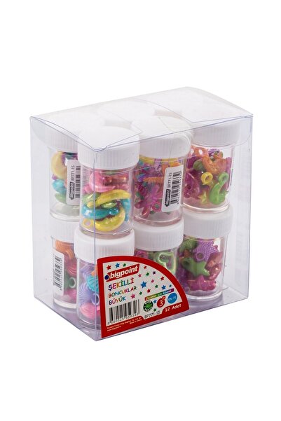 Bigpoint Mărgele în formă (dimensiune mare) x 12 bucăți