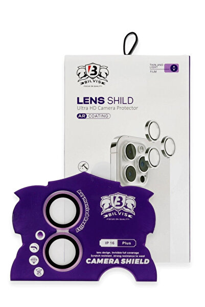 NewFace عدسة كاميرا آيفون 16 بيلفيس تيتان (181246) - وردي