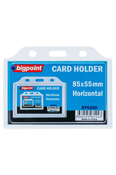 Bigpoint Pungă pentru carduri orizontală 85x55mm x 10 bucăți