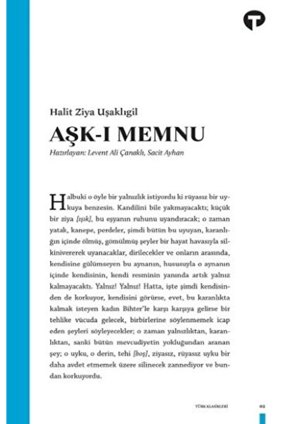Turkuvaz Kitap Aşk ı Memnu / / Halid Ziya Uşaklıgil