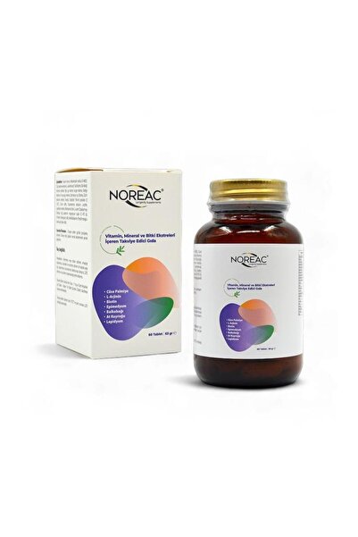 NOREAC Vitamin, Mineral ve Bitki Eks.60 Tab.