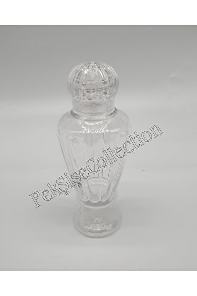 Pearl Star (40 ADET) Mika Plastik Hürrem Boş Kolonya Şişesi 50ml (Tıpa+Kapak)