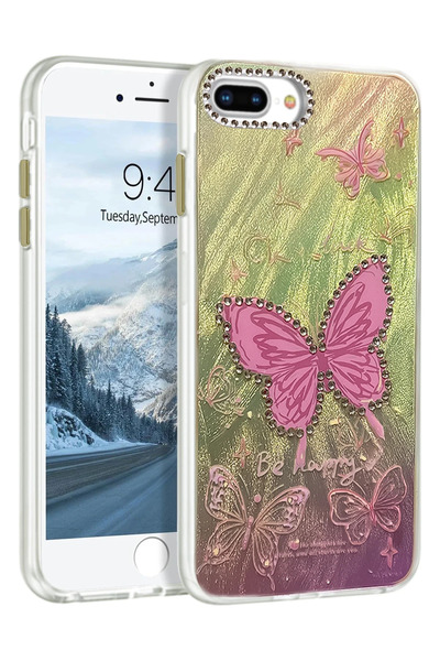 NewFace غطاء حماية لهاتف آيفون 7 بلس من آر دي بي واي دي إن - (131345) نمط 5